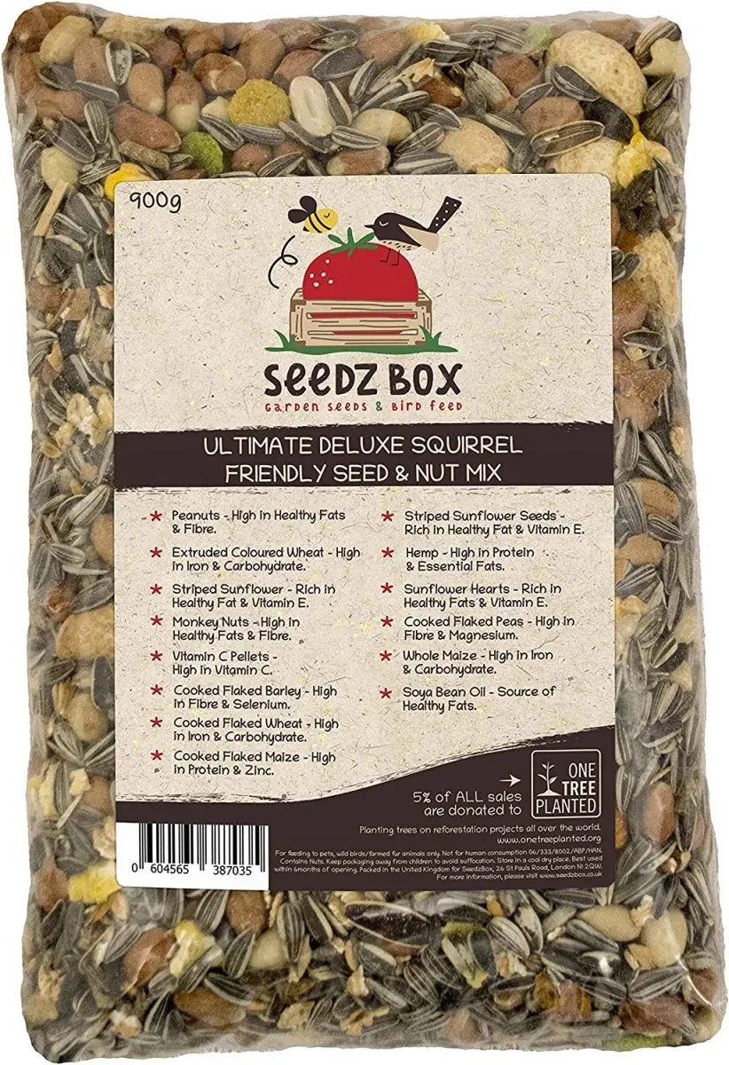 Seedzbox Day in the Park eendenvoer eekhoornvoer bundel noten