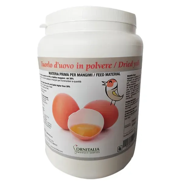 Perle Morbide Powder Yolk Eggs dooierpoeder vogels eiwitrijk