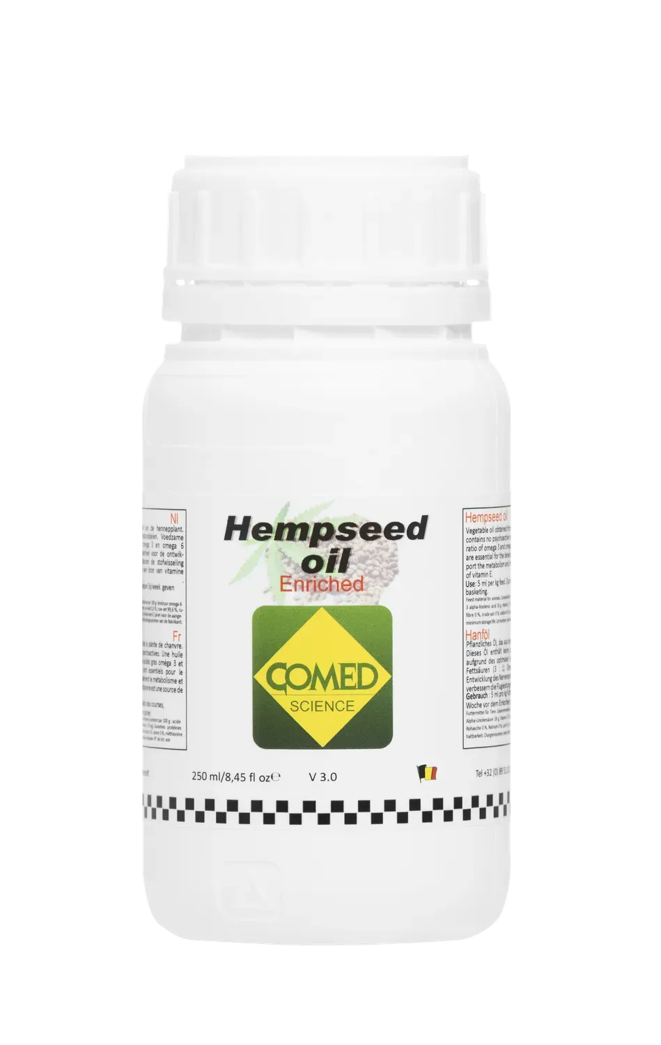 Comed Hempseed Oil vogelolie 250 ml omega 3-6
