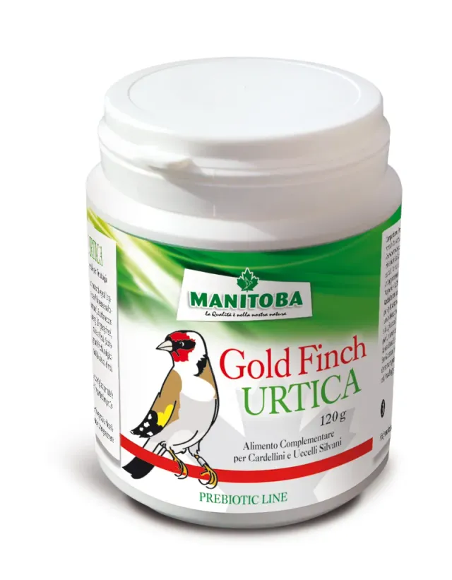 Manitoba Goldfinch Urtica C2635 vogelvoer 120 g kruiden