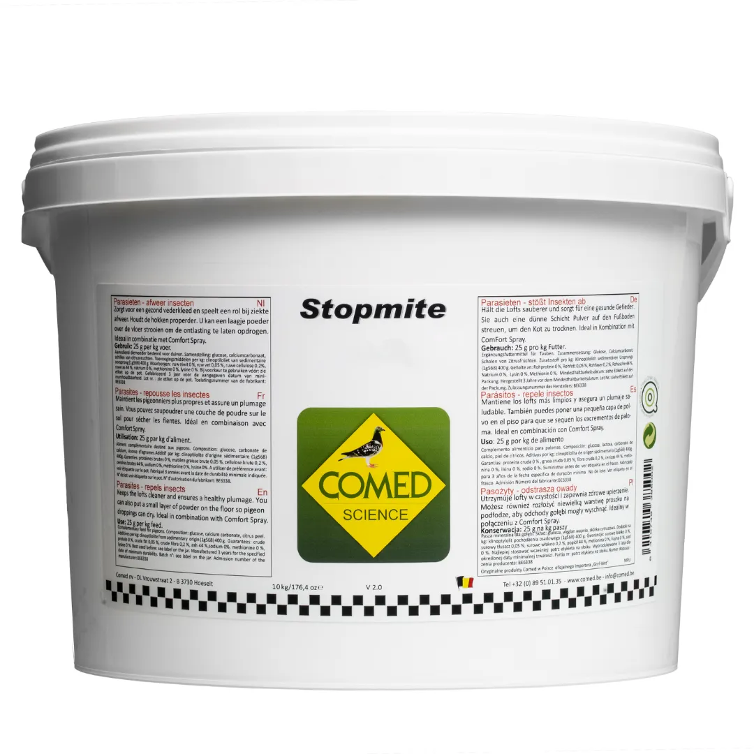 Comed Stopmite Pigeon hokpoeder duiven 300 g hygiene