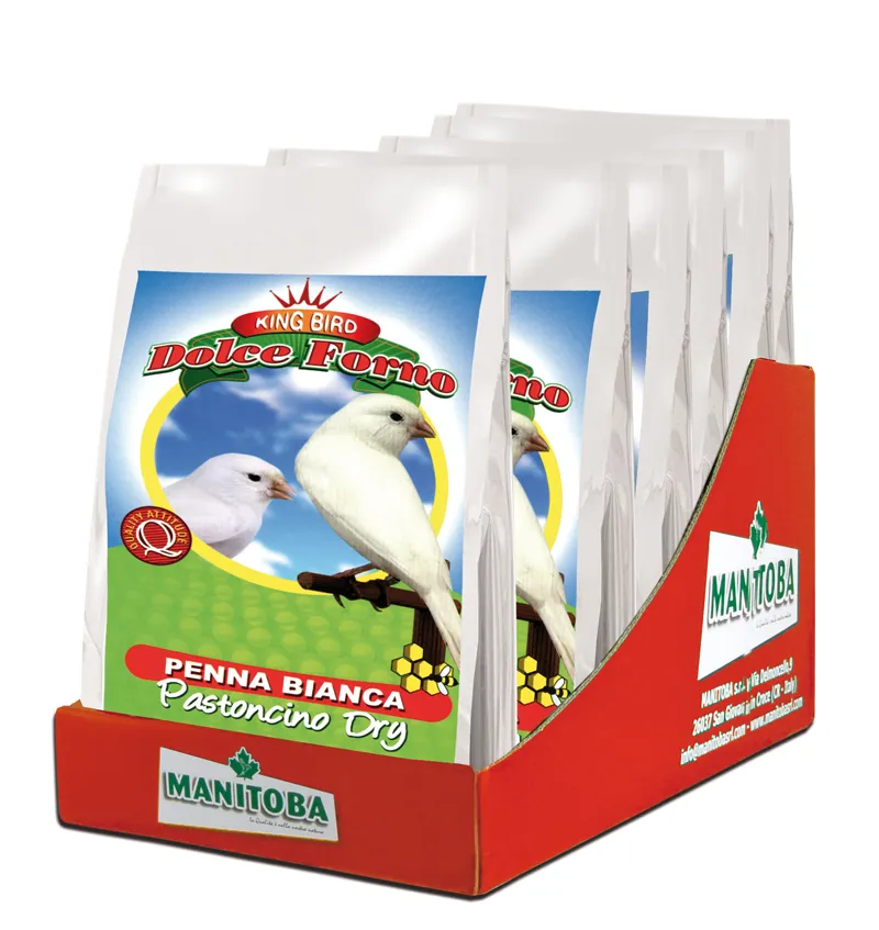 Manitoba Penna Bianca Dry eivoer 1 kg met honing