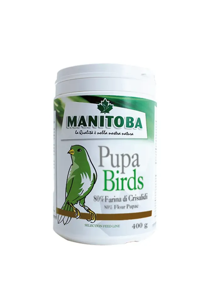 Manitoba Pupa Birds insectenvoer 400 g eiwitrijk