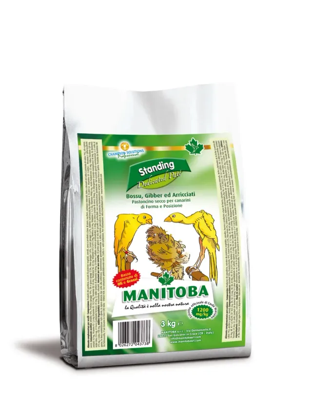 Manitoba Standing duivenvoer 3 kg rust