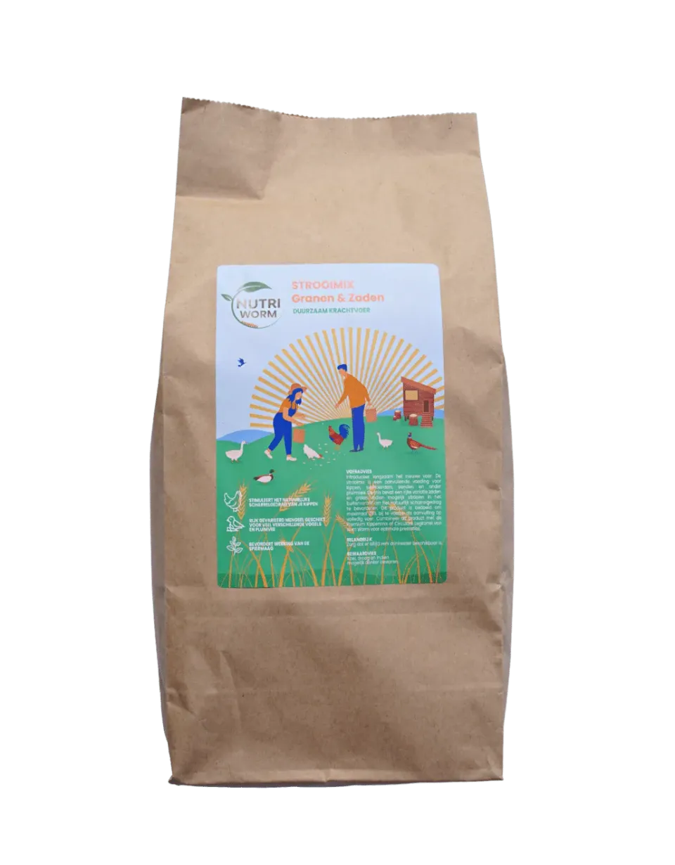 Samenwerken met de Natuur Strooimix granen en zaden 4 kg scharrel