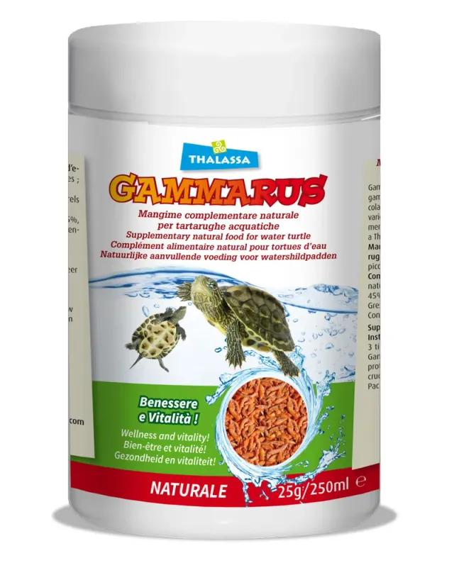Manitoba Gammarus schildpaddenvoer 25 gram 100% garnaal