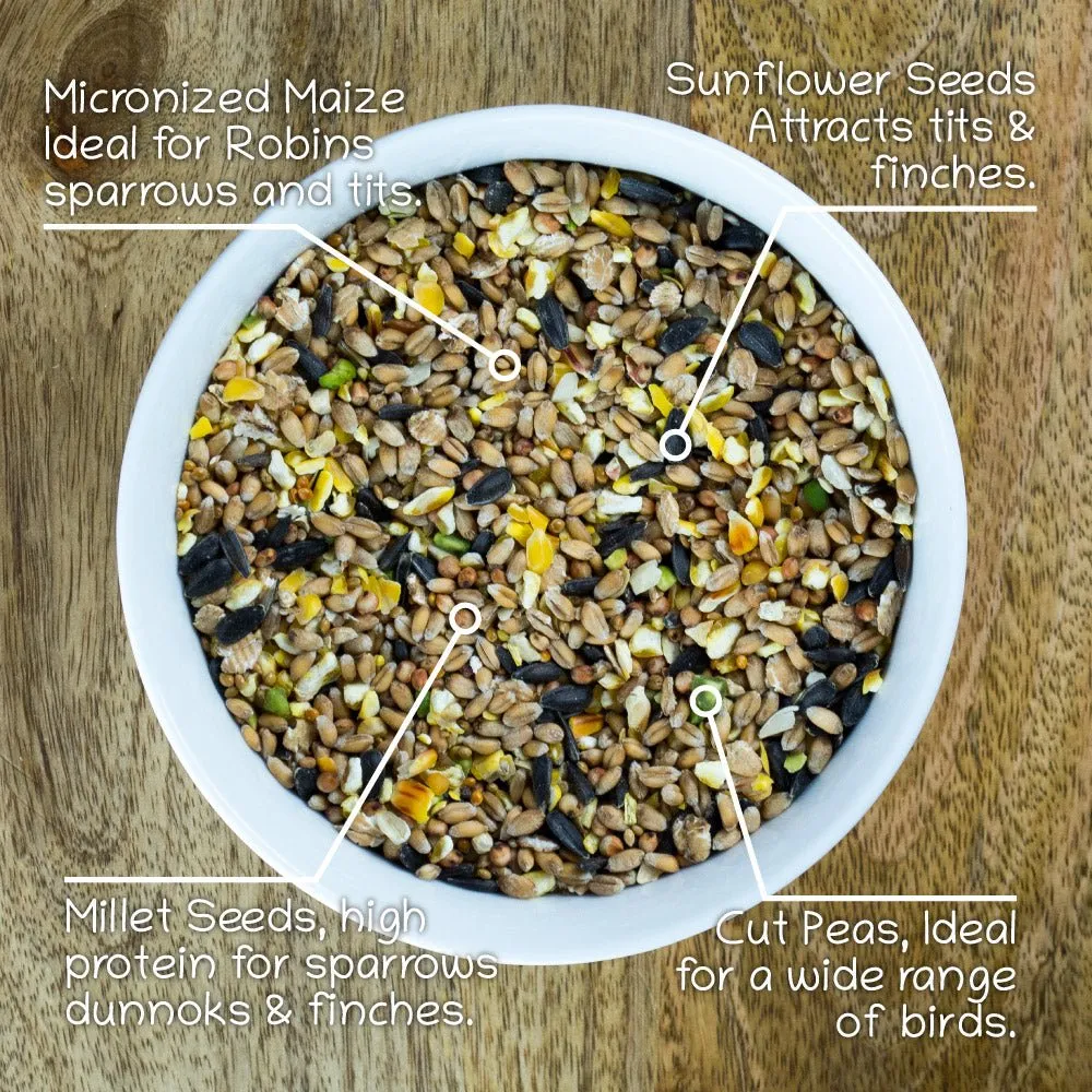 Seedzbox Ultimate Deluxe wild vogelvoer 1,8 kg eiwitrijk