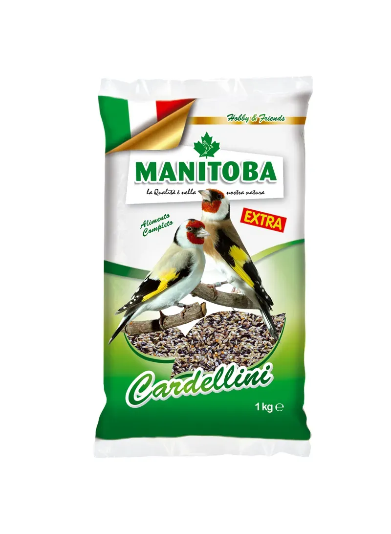 Manitoba Cardellino Extra vogelzaad 1 kg distelvink