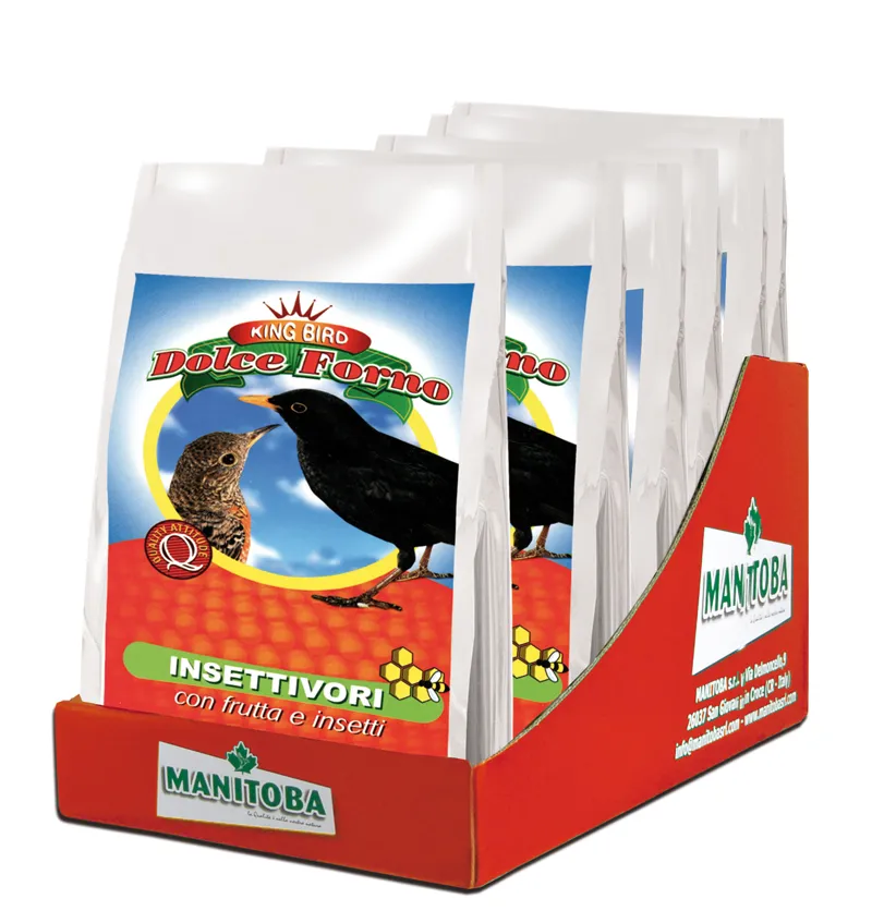 Manitoba Red Insettivori voer 1 kg insecteneters