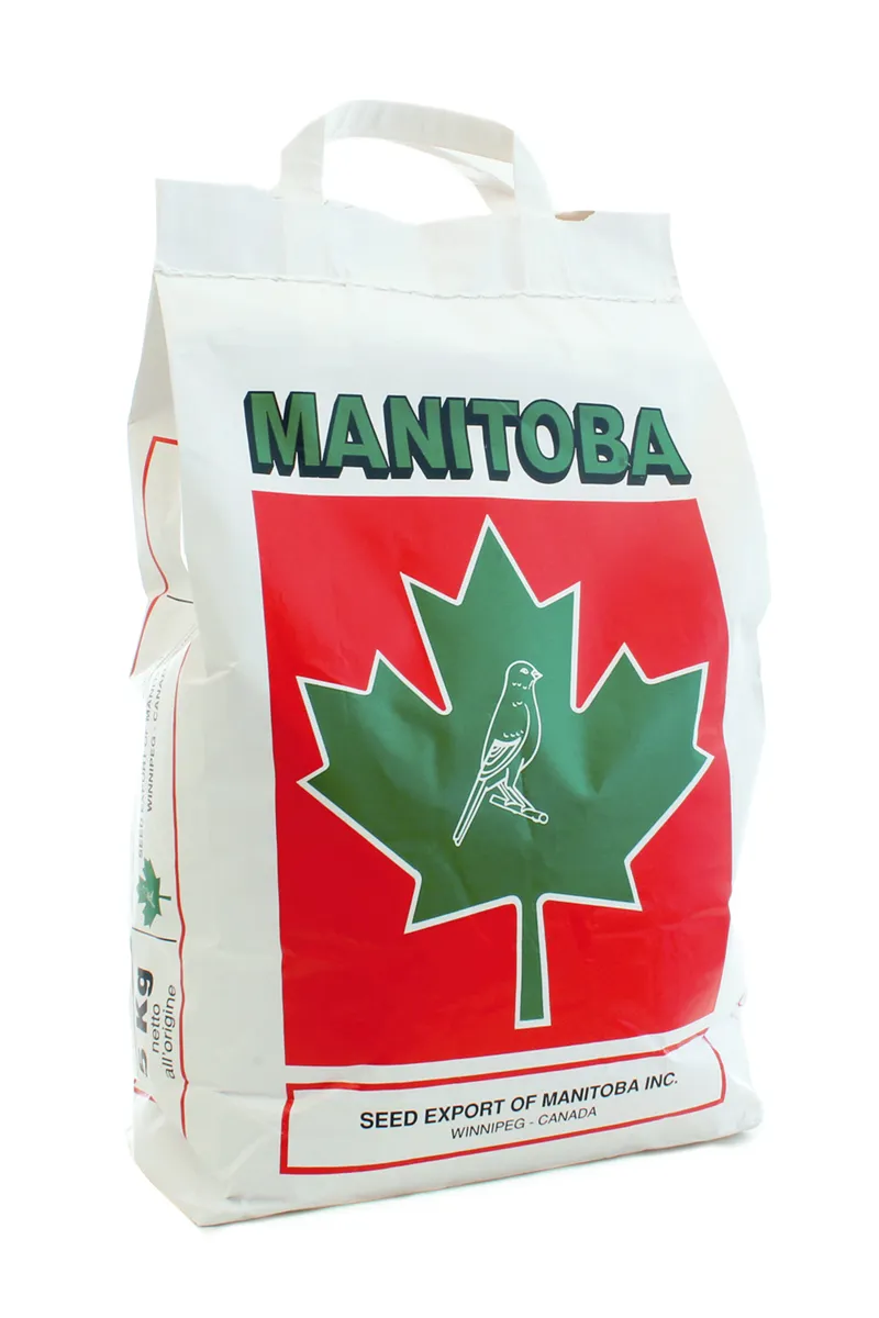 Manitoba Canarini T3 kanarievoer 5 kg met nigerzaad