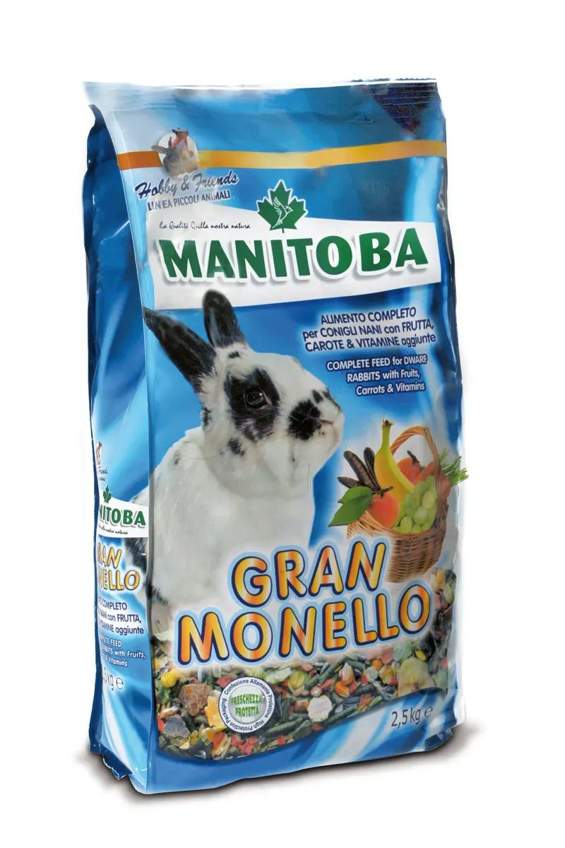 Manitoba Gran Monello vogelvoer 1 kg groente en fruit
