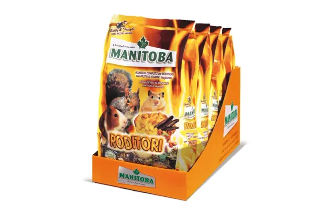 Manitoba Roditori knaagdierenvoer 1 kg met noten