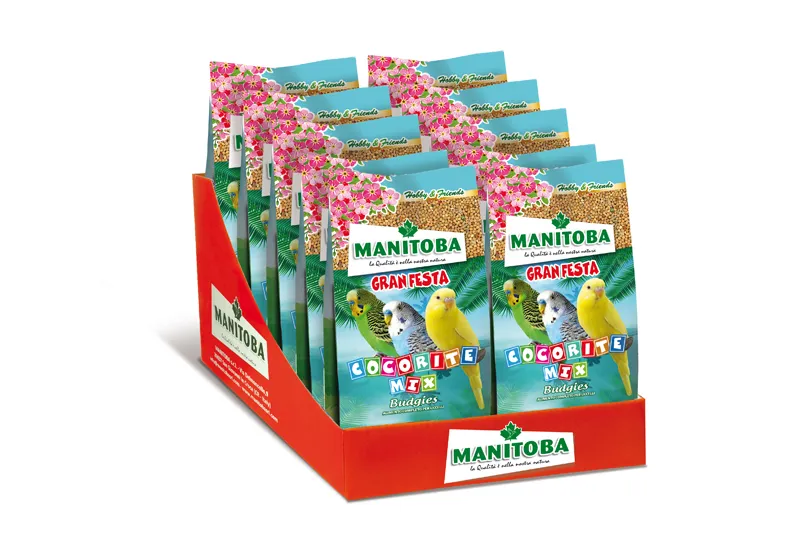 Manitoba Cocorite Mix parkietenvoer 500 g compleet