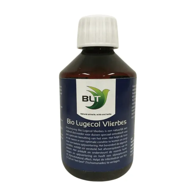 Bio Lugecol Vlierbes aanvulling 200 ml voor duiven
