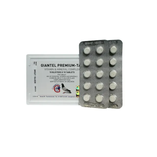 Giantel Premium-Tab vitaminetabletten voor duiven 100 tabletten