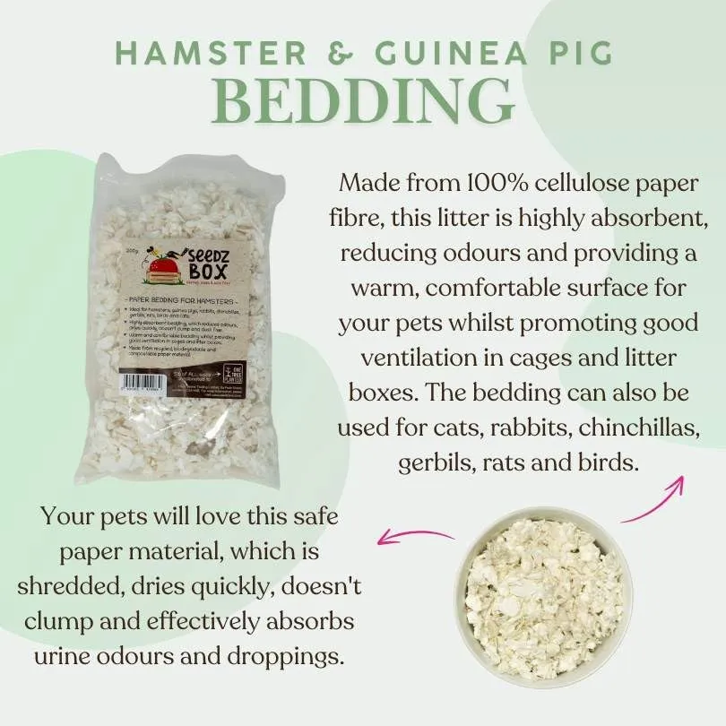 Seedzbox Paper Bedding bodembedekking 200 g stofvrij