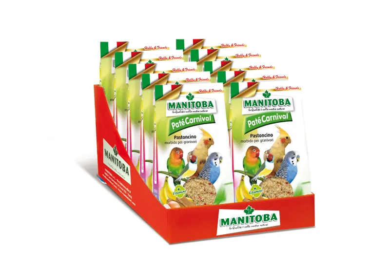Manitoba Paté Carnival eivoer 400 gram met honing