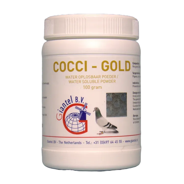 Giantel Cocci-Gold poeder voor duiven 100 g coccidiose