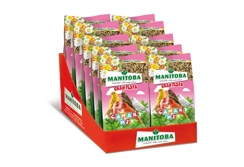 Manitoba Canary Mix kanarievoer 500 g basiszaad