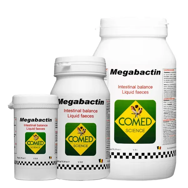 Perle Morbide Megabactin darmpoeder voor vogels met probiotica