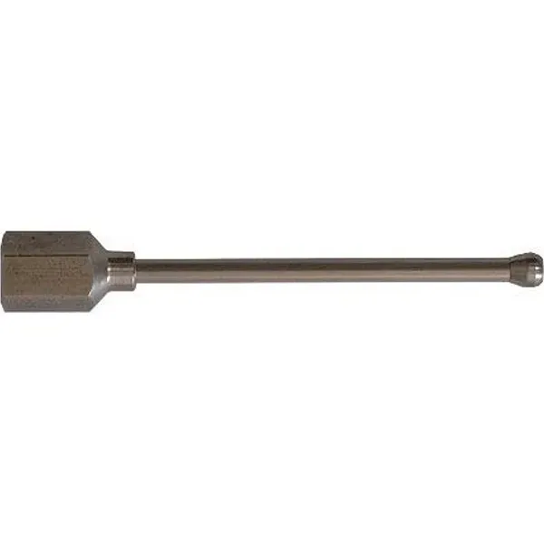 Perle Morbide rechte naald 6 cm ø 4 mm rvs