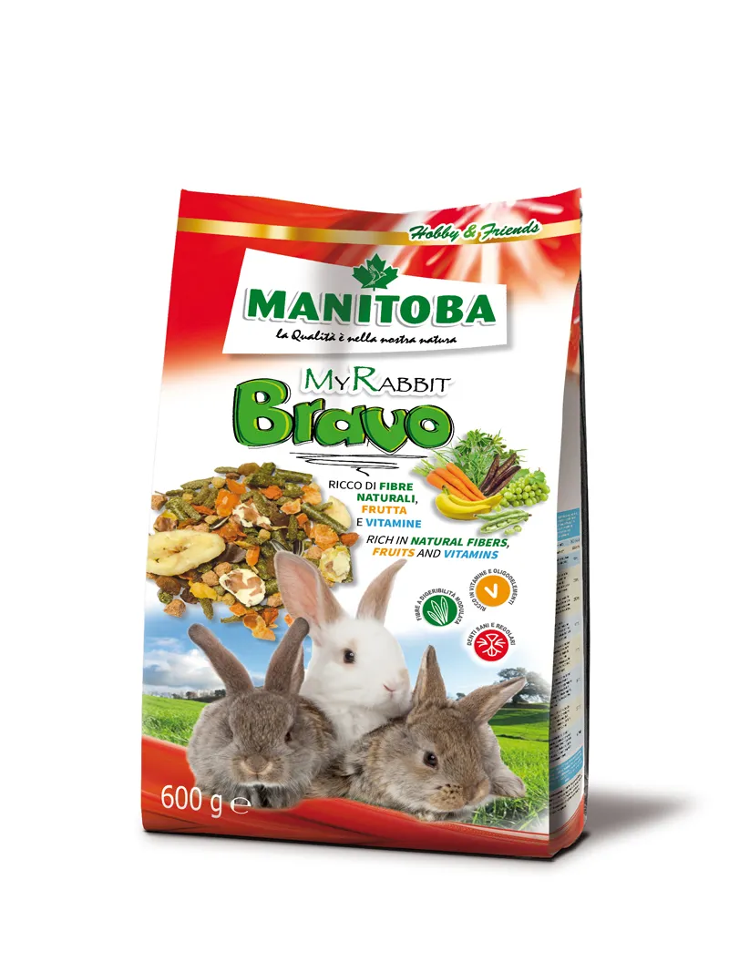 Manitoba My Rabbit konijnenvoer 15 kg luzerne