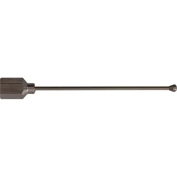 Perle Morbide RVS voernaald recht 8 cm 3 mm