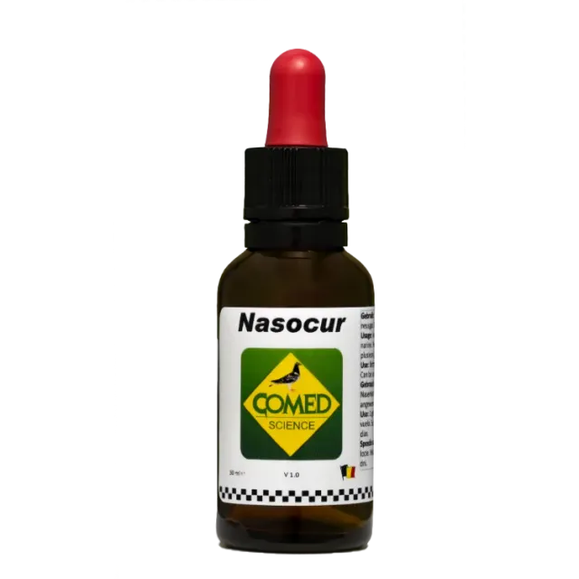 Comed Nasocur neusdruppel voor duiven 30ml witte