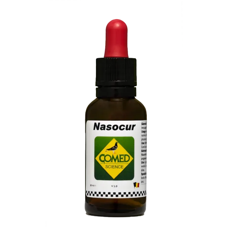 Comed Nasocur neusdruppel voor duiven 30ml witte