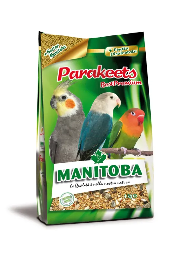 Manitoba Parakeets Best Premium parkietenvoer 1 kg vers