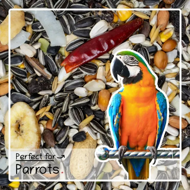 Seedzbox Ultimate Deluxe Parrot papegaaienvoer 1,8 kg zaden