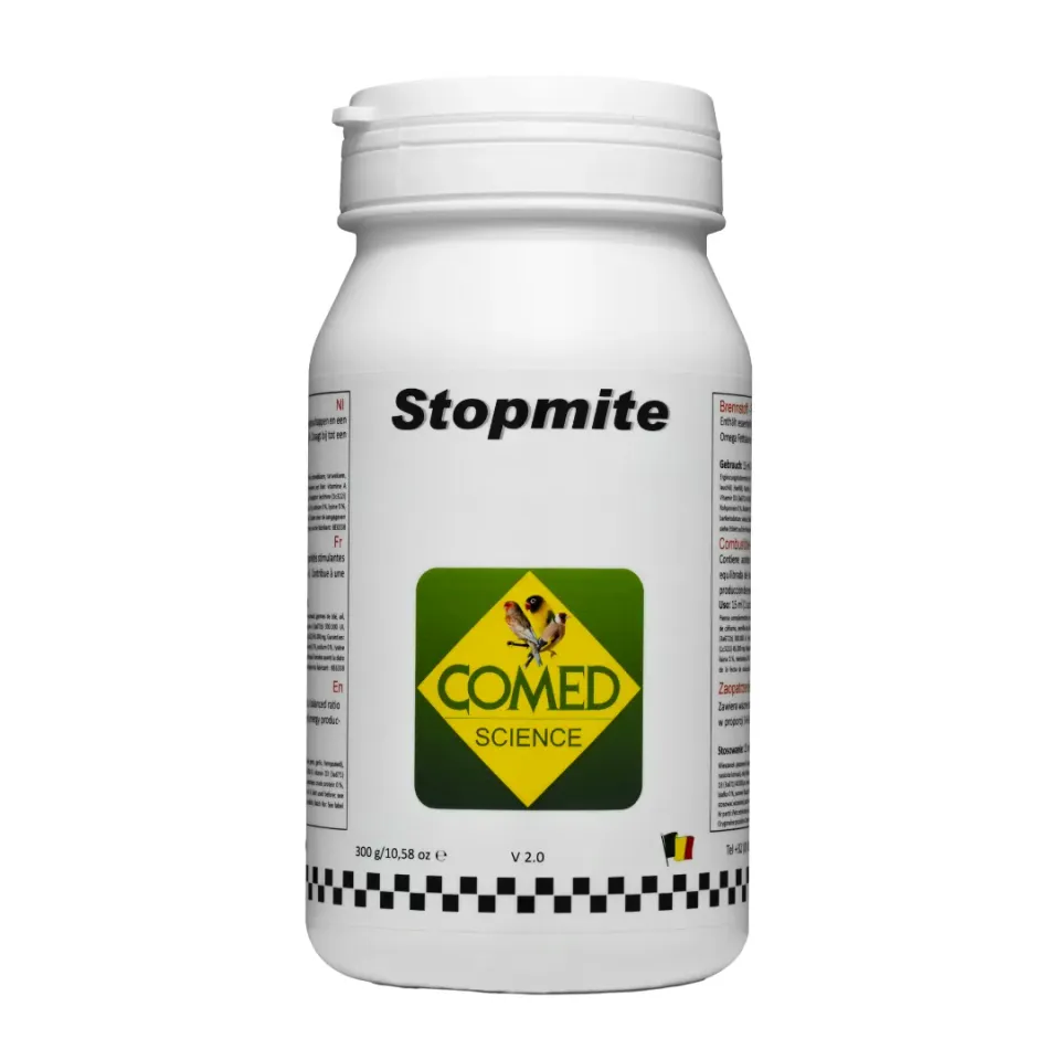 Comed Stopmite poeder voor vogels schone kooien vederkleed