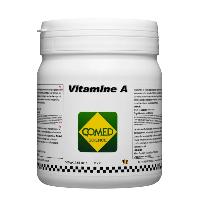 Comed Vitamine A supplement duiven 100 g tekort