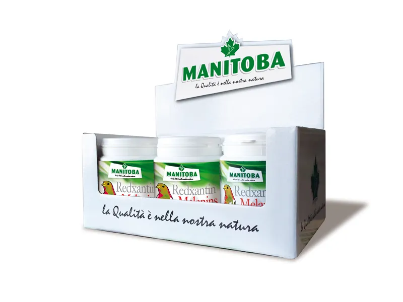 Manitoba Beta-Carotene 10% vogelsupplement pot 120 g kleur