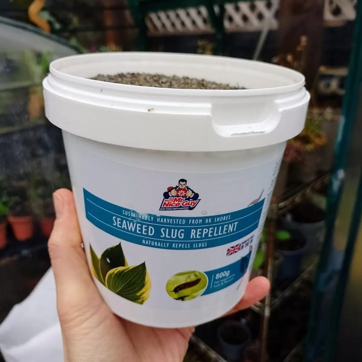 Seedzbox Slug Snail slakkenverjager 800 g zeewierkorrels