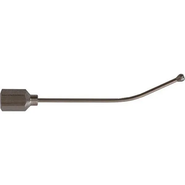 Perle Morbide kropnaald RVS 8 cm omgebogen 3 mm