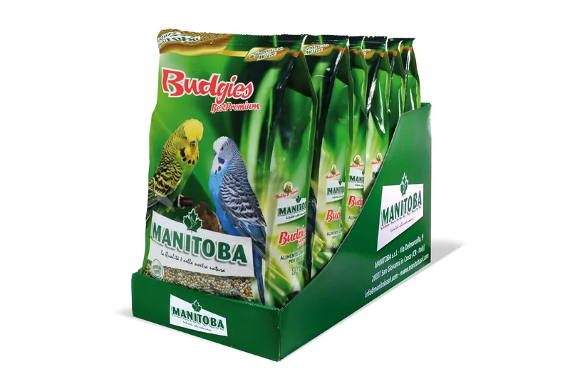 Manitoba Budgies Best Premium parkietenvoer 1 kg met eivoer