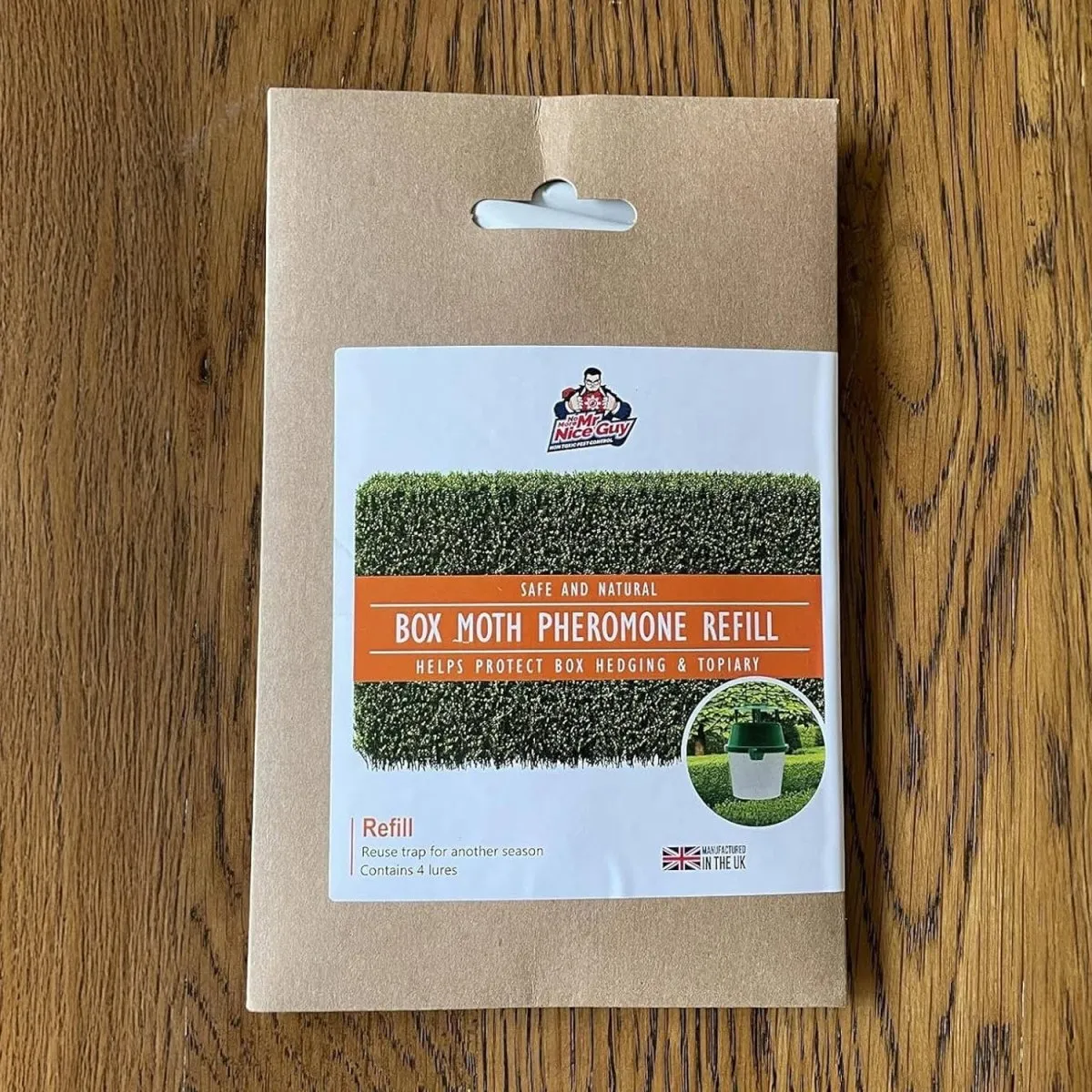 Seedzbox buxusmotval navulling feromoon 4 stuks lokstof