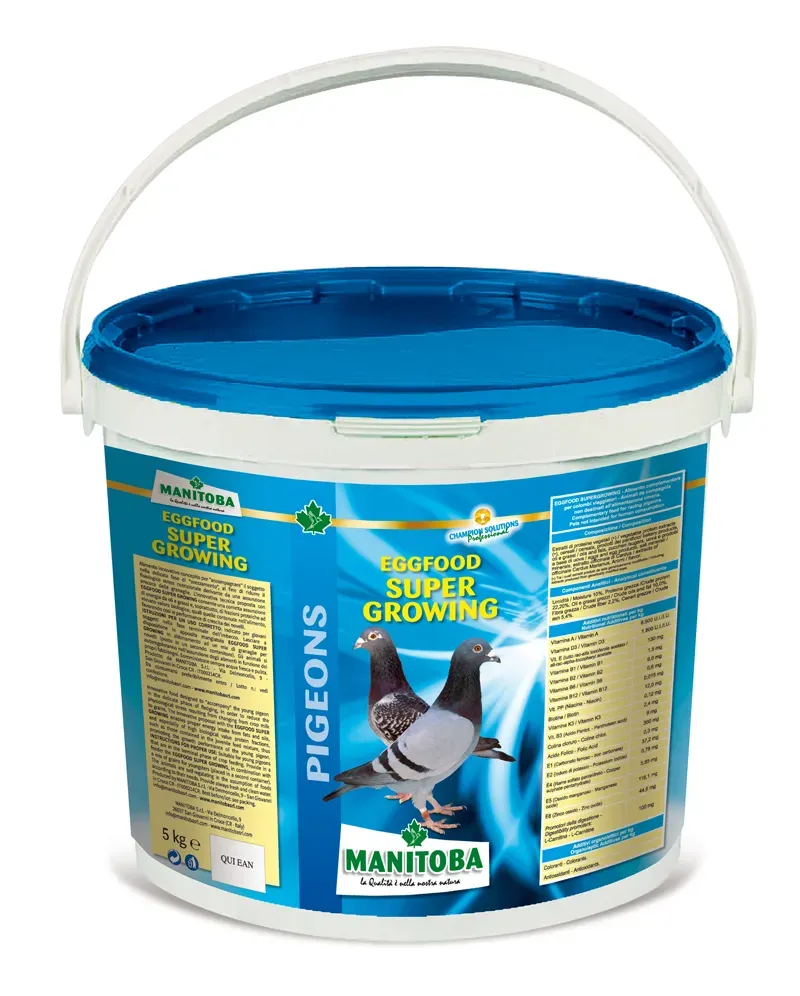 Manitoba Eggfood Super Growing eivoer 5 kg met ei