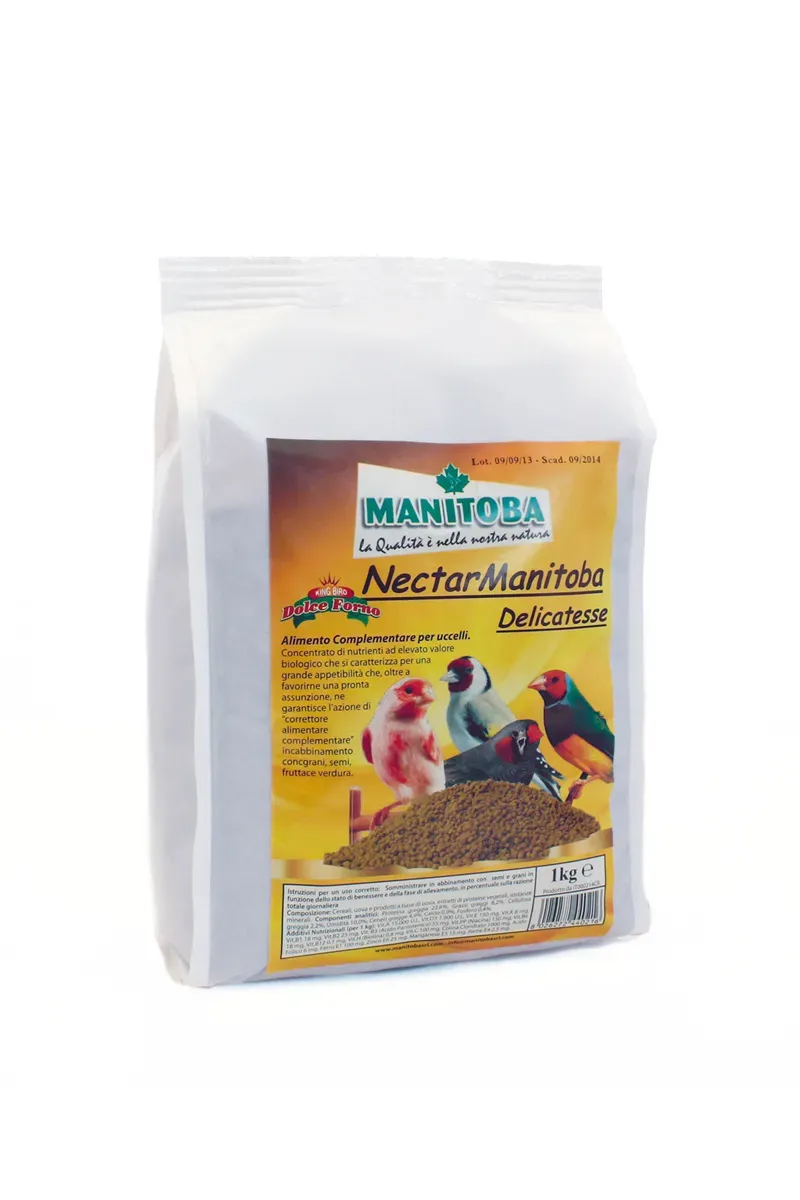 Manitoba Nectar Delicatesse 2 mm vogelvoer 1 kg