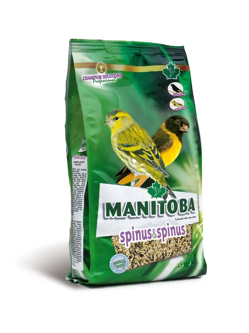 Manitoba Spinus & Spinus sijzenvoer 800 gram wildzaad