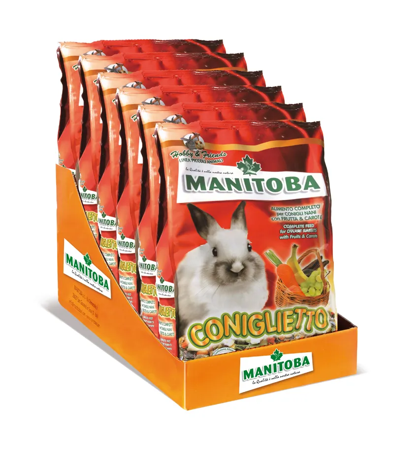 Manitoba Coniglietto konijnenvoer 1 kg gemengd