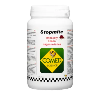 Comed Stopmite poeder voor vogels schone kooien vederkleed