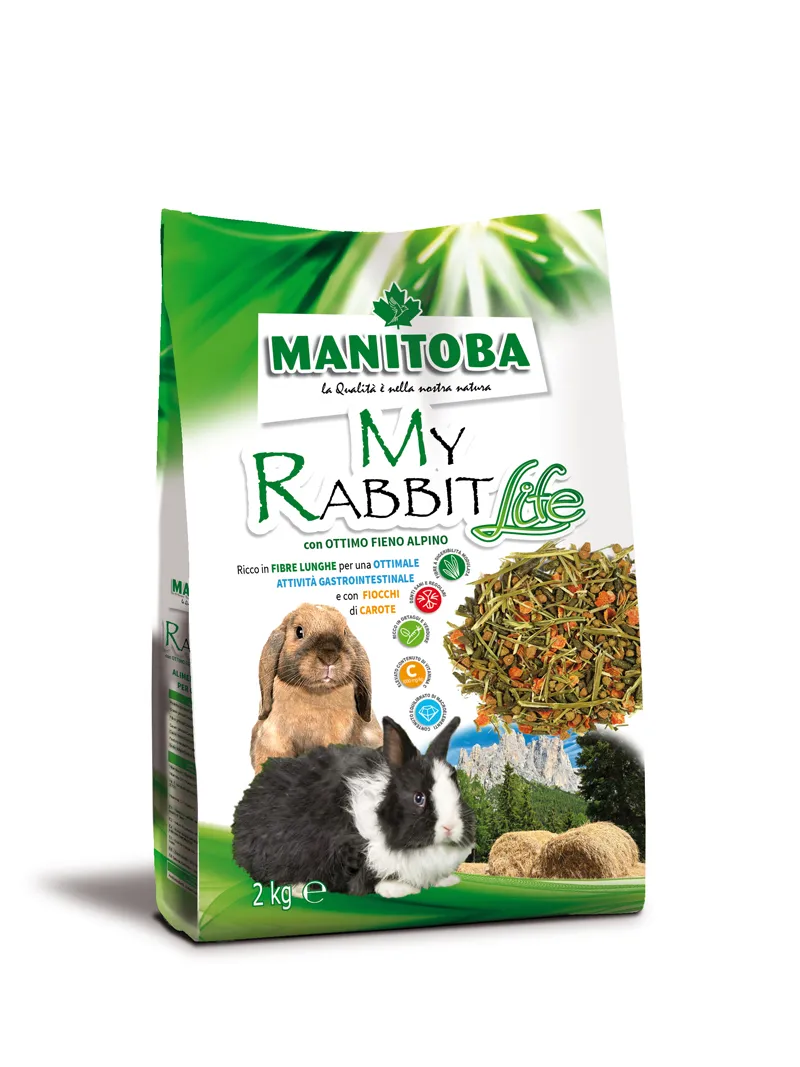 Manitoba My Rabbit konijnenvoer 15 kg luzerne