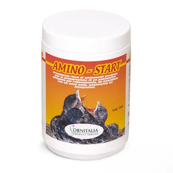 Perle Morbide Amino Start eivoerpremix geel poeder