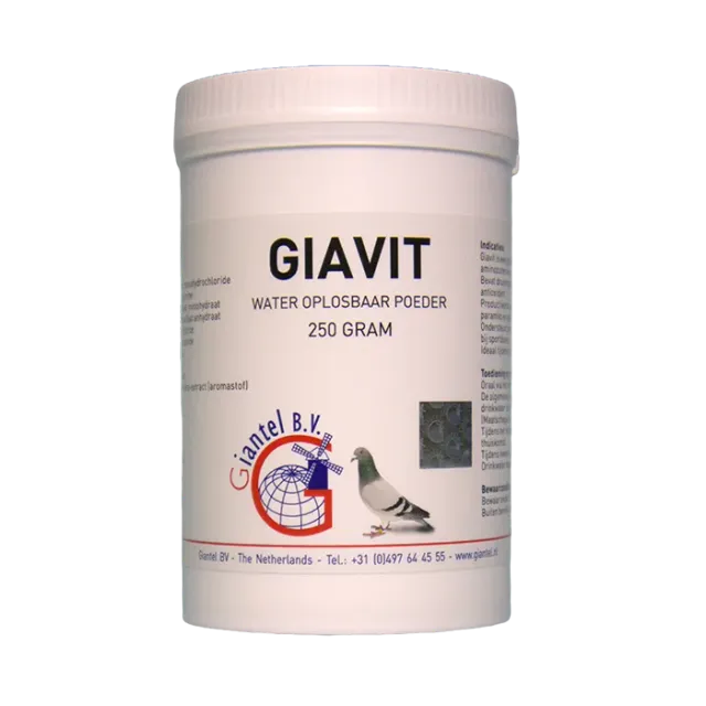 Giantel Giavit vitaminepoeder 250g voor duiven