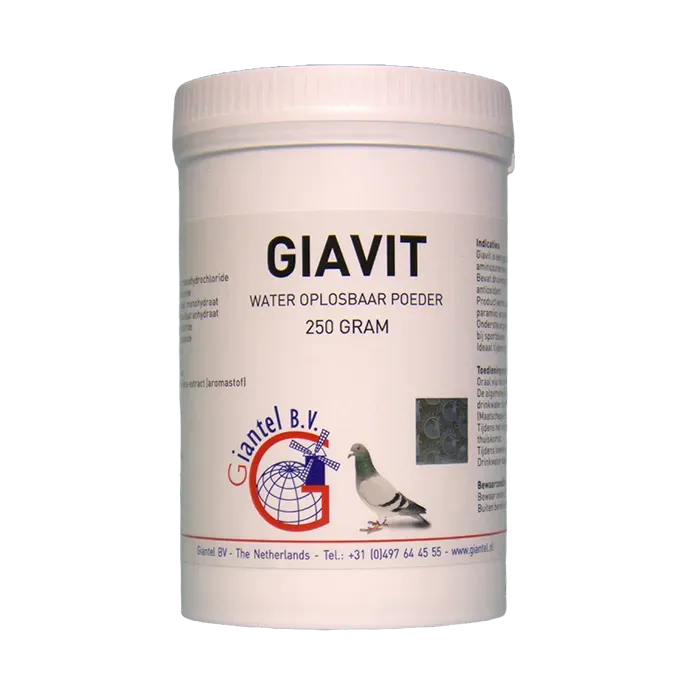 Giantel Giavit vitaminepoeder 250g voor duiven