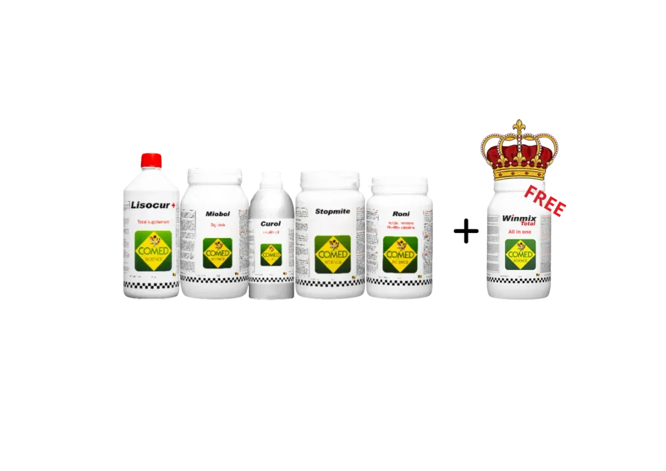 Comed Big 5 Bird Groot + Winmix Total 1 kg actie