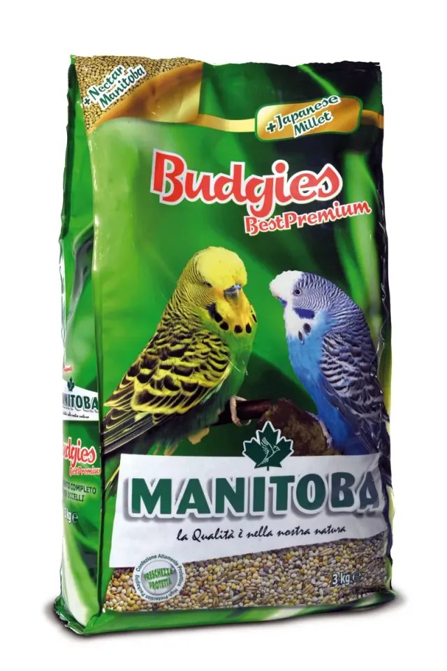 Manitoba Budgies Best Premium parkietenvoer 1 kg