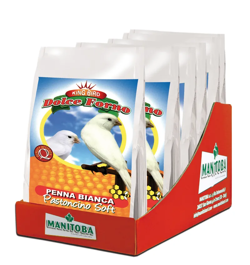 Manitoba Penna Bianca Soft eivoer 1 kg met honing